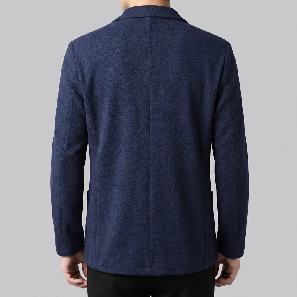Men's lapel collar tailored fit jacket — additional view