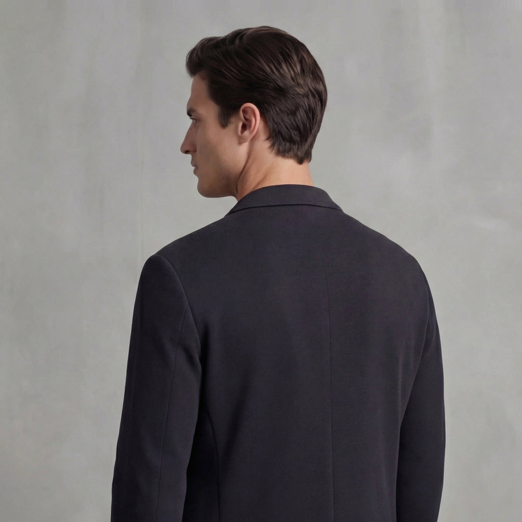 Men's lapel collar tailored fit jacket — additional view