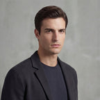 Men's lapel collar tailored fit jacket — additional view