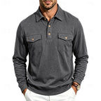 Rhodes | Long Sleeve Polo Shirt