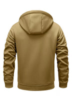 Men's zip-up fleece-lined hoodie — additional view