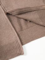Men's color block ribbed cardigan — additional view