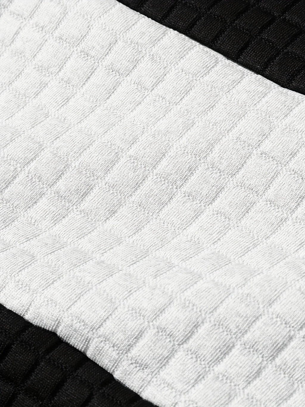 Knox | Color Block Textured Hoodie