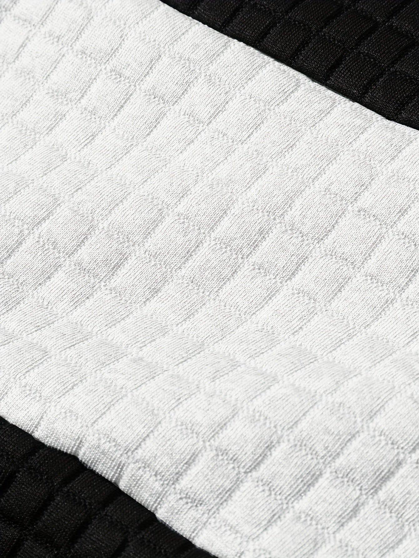 Knox | Color Block Textured Hoodie