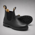 Men's slip-on chelsea boots in black