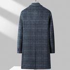 Braxton | Windowpane Wool Winter Coat