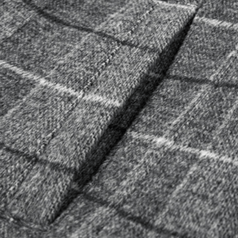 Braxton | Windowpane Wool Winter Coat