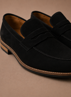 Men's suede penny dress loafers — additional view