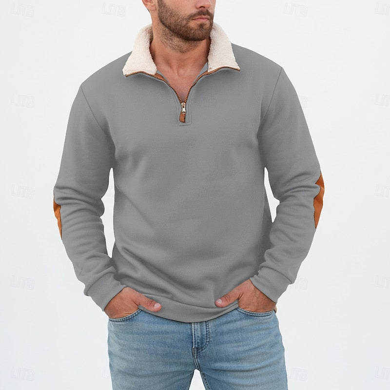 Nash | Half-Zip Stand-Collar Pullover