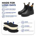 Men's slip-on chelsea boots — alternate view