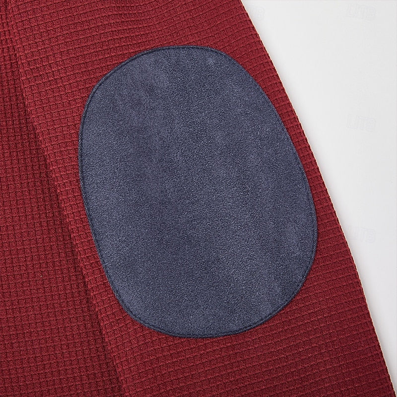 Men's textured quarter-zip sweater — additional view