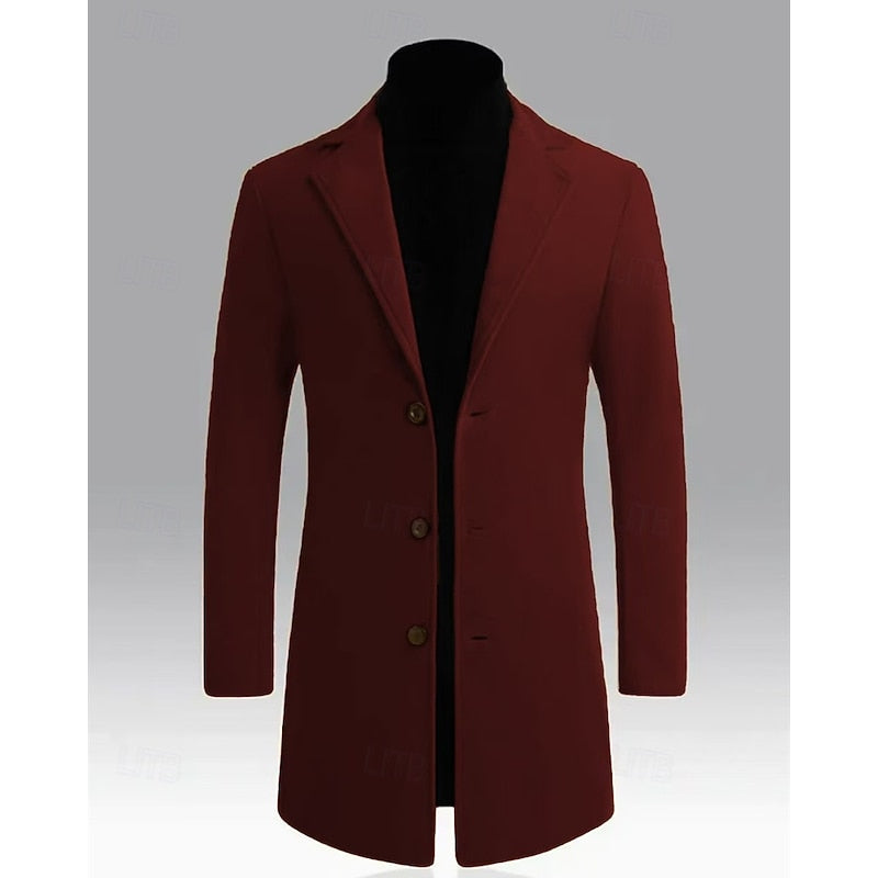Rowan | Classic Long Overcoat