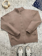 Men's color block ribbed cardigan — additional view