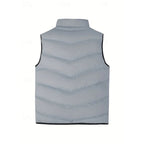 Men's quilted zip puffer vest — additional view