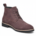 Men's stitched leather ankle boots — additional view