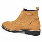 Men's stitched leather ankle boots — additional view