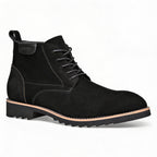 Men's stitched leather ankle boots — additional view