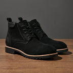 Men's stitched leather ankle boots — additional view
