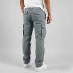 Men's relaxed-fit cargo pants — additional view