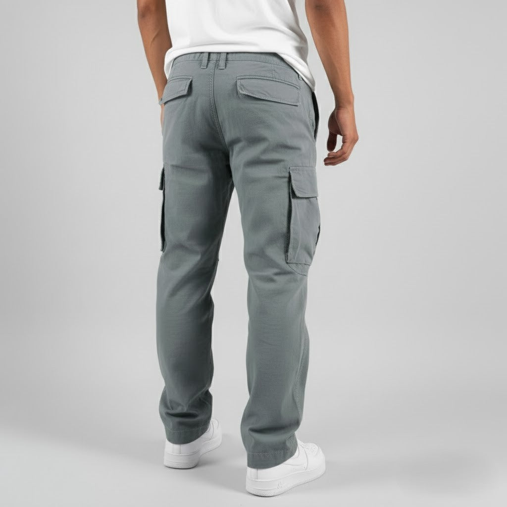 Men's relaxed-fit cargo pants — additional view