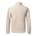 Leland | Stand-Collar Full-Zip Cardigan