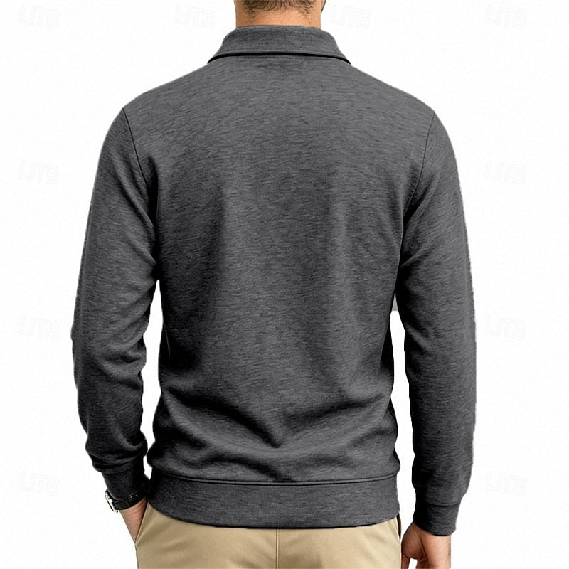 Rhodes | Long Sleeve Polo Shirt