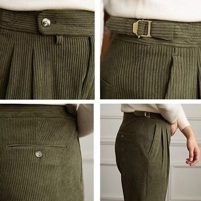 Everett | Pleated Gurkha Pants