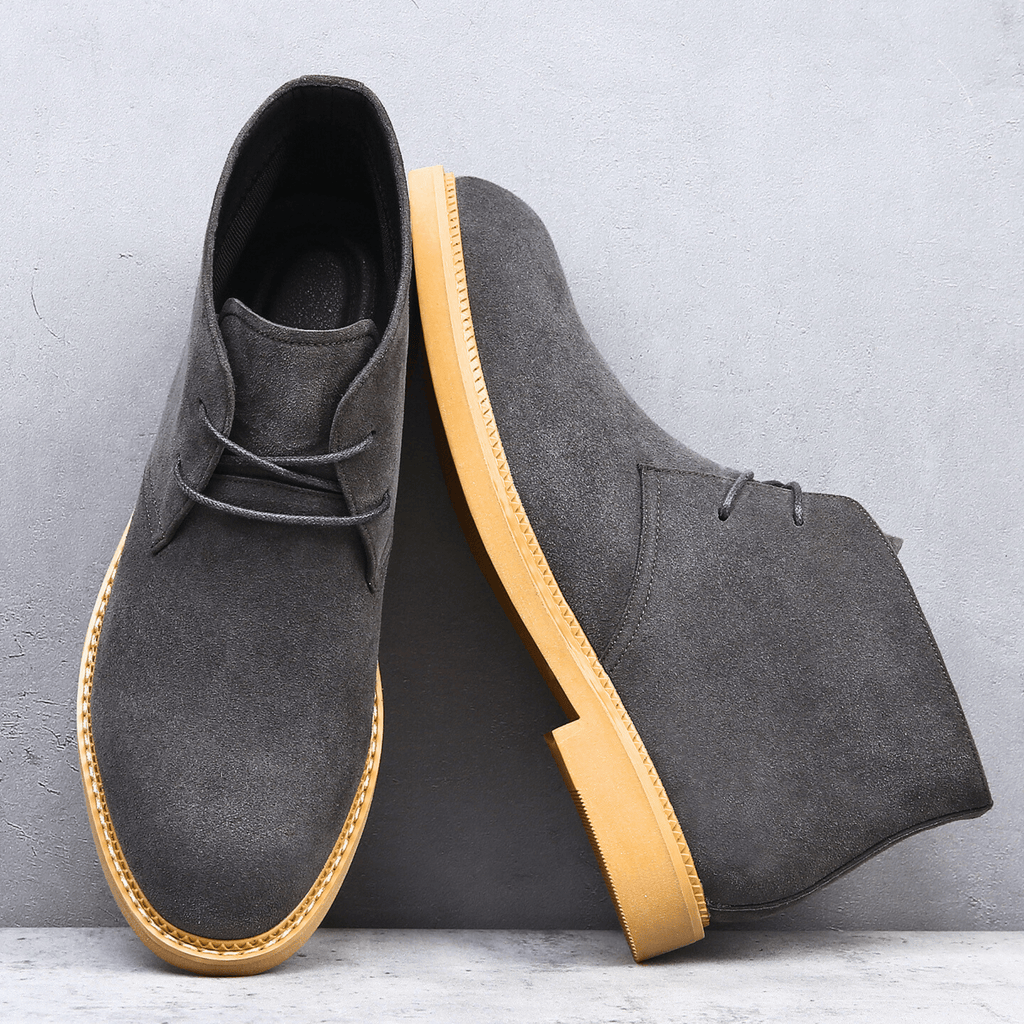 Men's suede chukka boots — additional view