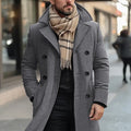 Deverell | Double-Breasted Longline Overcoat