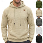 Edwin | Textured Pullover Hooded Sweatshirt