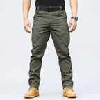 Men's tactical multi-pocket cargo pants — alternate view