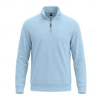 Kester | Textured Quarter-Zip Sweater