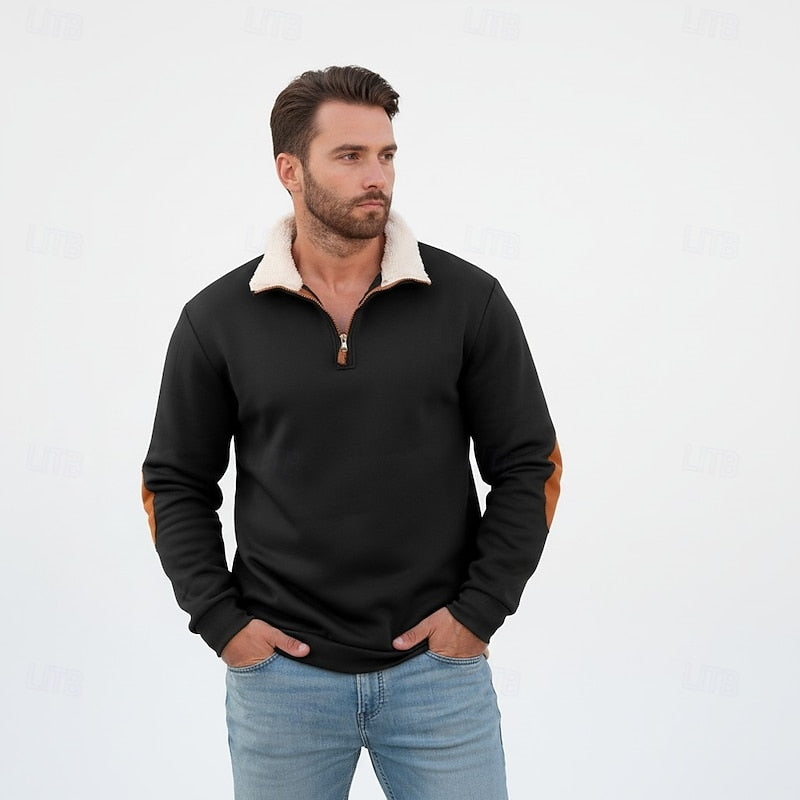 Nash | Half-Zip Stand-Collar Pullover