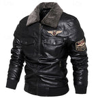 Men's aviator bomber jacket — additional view