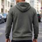 Edwin | Textured Pullover Hooded Sweatshirt