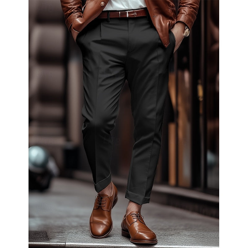 Jonah | Tailored Pleated Pants