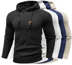 Men's slim-fit drawstring hoodie — additional view