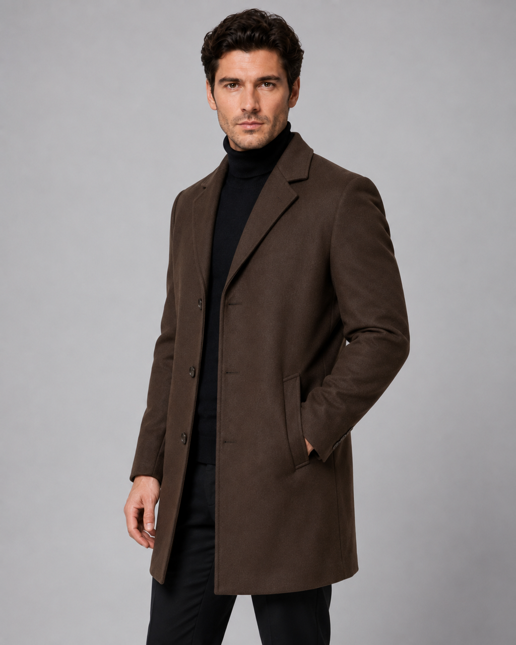 Winslow | Single-Breasted Tailored Coat