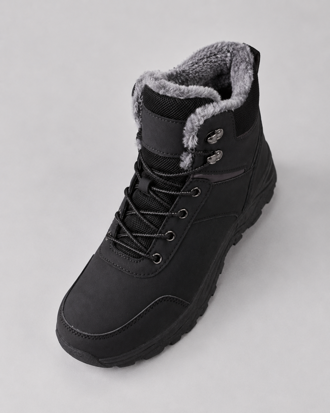 Men's plush-lined ankle winter boots — additional view