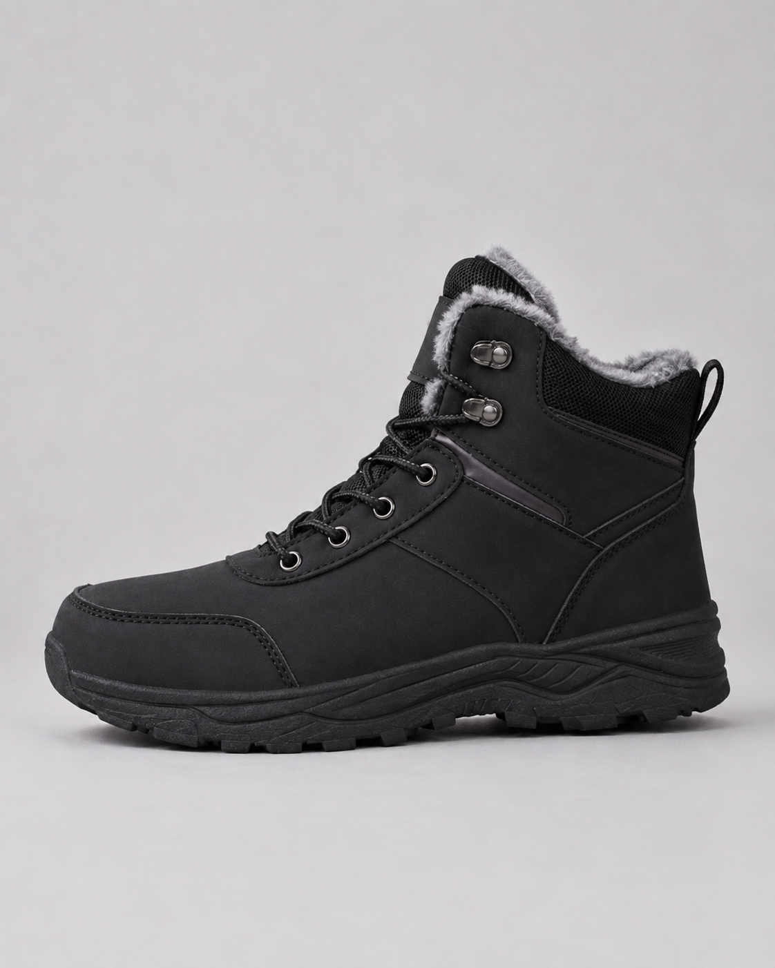 Men's plush-lined ankle winter boots — additional view