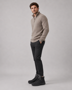 Men's plush-lined ankle winter boots