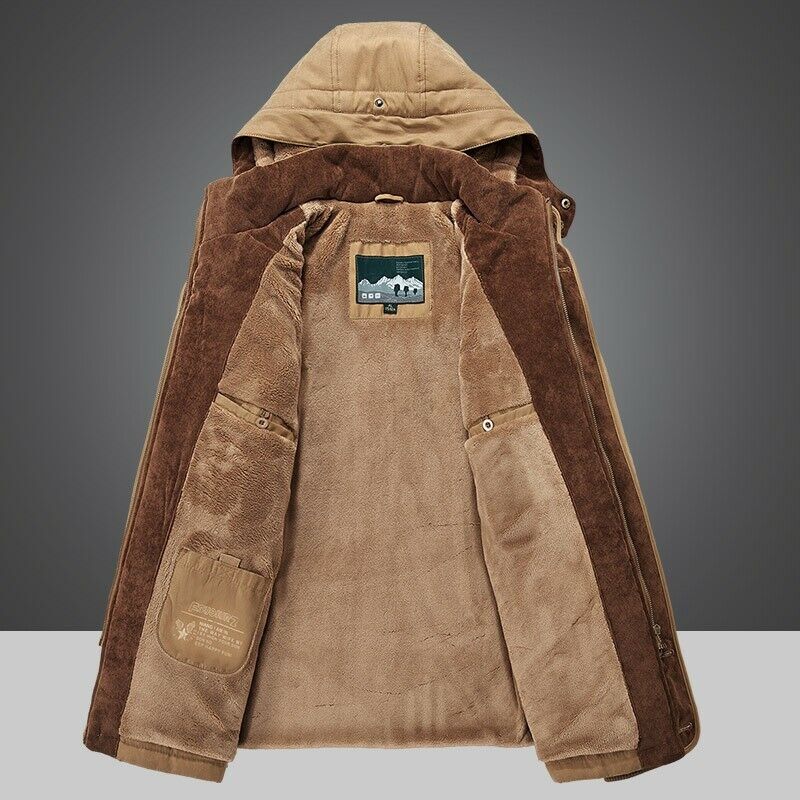 Men's hooded utility winter parka — additional view