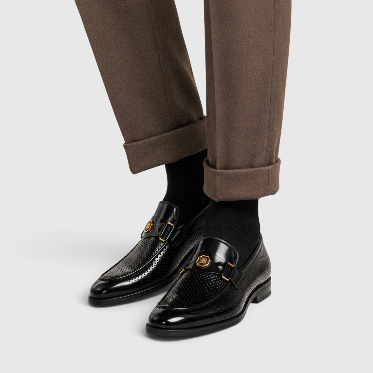 Men's breathable slip-on driving loafers — additional view