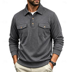 Rhodes | Long Sleeve Polo Shirt