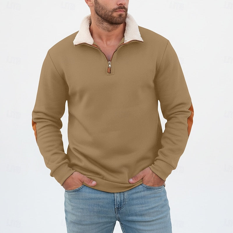 Nash | Half-Zip Stand-Collar Pullover