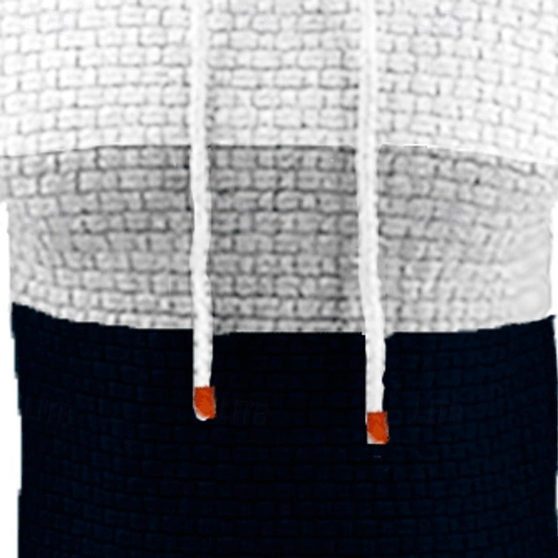 Selby | Color Block Textured Hoodie