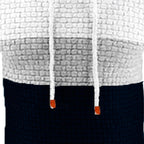 Selby | Color Block Textured Hoodie