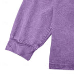 Men's stand-collar heritage shirt — detail view
