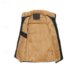 Men's sherpa-lined puffer vest — additional view