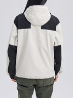 Men's fleece-lined hooded 3-in-1 jacket — detail view
